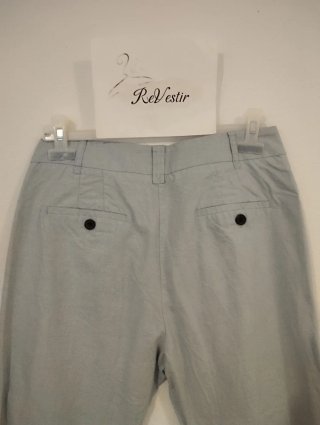 Pantalón chino mujer con pinzas