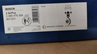 Discos de freno Bosch 0986479358 Nissan