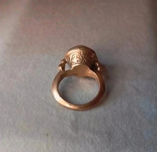 Vecchio anello sigillo afghano