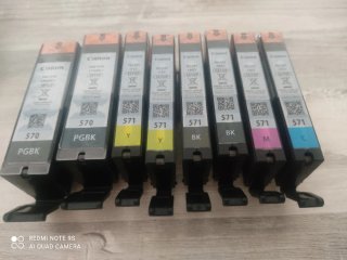 Cartuchos Tinta Canon 570/571 PGBK Y BK M C