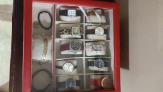 Expositor de relojes y joyas