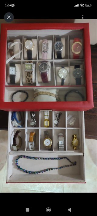 Expositor de relojes y joyas