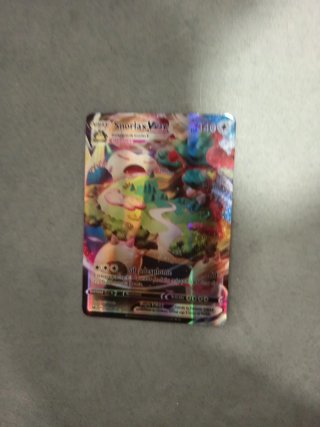 Cartas Pokémon GX y VMAX Snorlax, Dedenne, Lapras