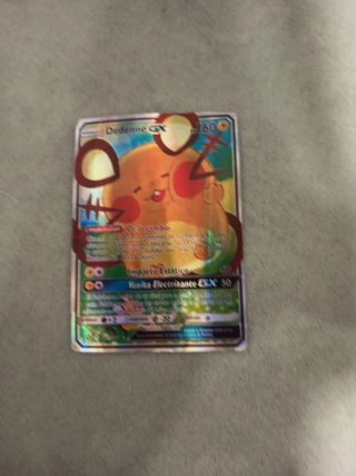 Cartas Pokémon GX y VMAX Snorlax, Dedenne, Lapras