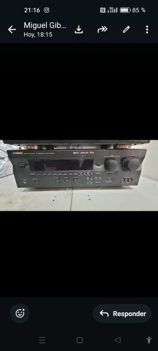 Equipo de música Yamaha