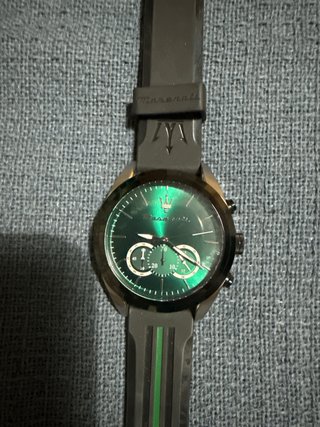 Reloj Maserati Negro y Verde