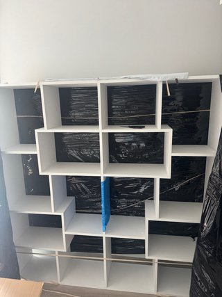 Estantería modular blanca