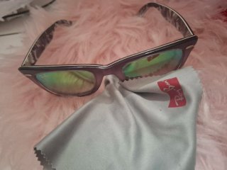 Gafas de sol Ray-Ban multicolor y moradas