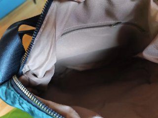 Bolso Mochila Teal Multicolor