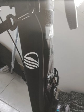 Bolsa de Golf Sunray Golf Negra con Trípode