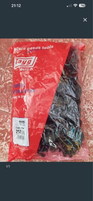 Niveladores de Baldosas Tayg 250uds. 5 bolsas