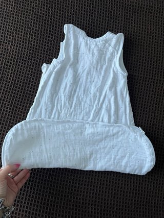 Saco verano bebé con estampado de puntos