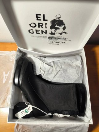 Botines Hispanitas T39 Negro (A estrenar)