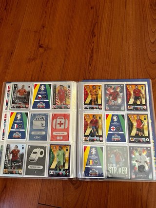 Álbum EURO 2024 Topps Match Attax 70% Completo