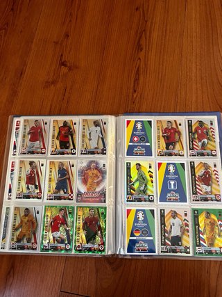 Álbum EURO 2024 Topps Match Attax 70% Completo