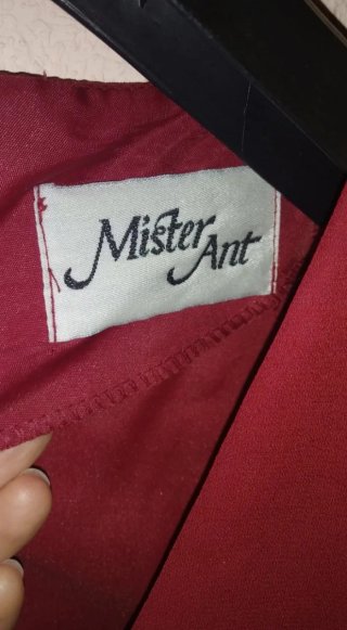 Mono de fiesta rojo