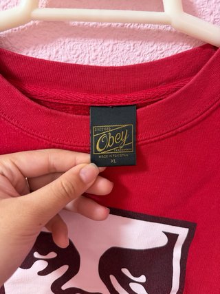 Sudadera OBEY Roja