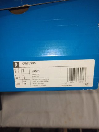 Zapatillas Adidas Campus Negras y Blancas