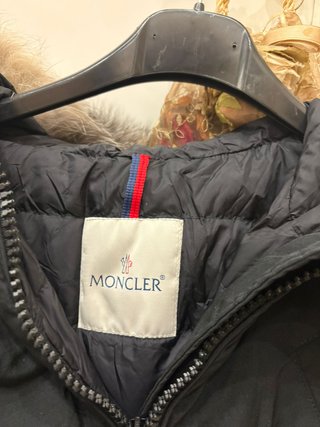 Moncler Giubbotto Donna Poliestere e Cotone
