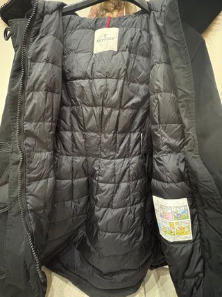 Moncler Giubbotto Donna Poliestere e Cotone