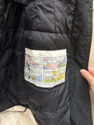 Moncler Giubbotto Donna Poliestere e Cotone
