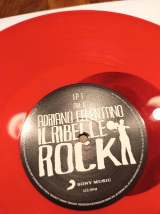 Vinilo Adriano Celentano Il Ribelle Rock