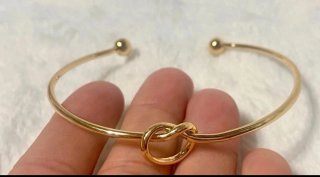 Brazalete Acero Inoxidable Dorado