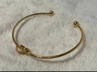 Brazalete Acero Inoxidable Dorado
