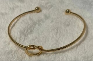 Brazalete Acero Inoxidable Dorado