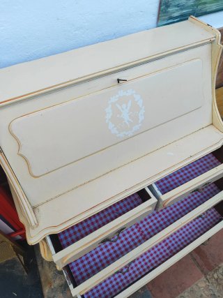 Mueble Buró Antiguo Madera