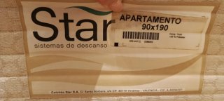 Somier Tablero 90x190