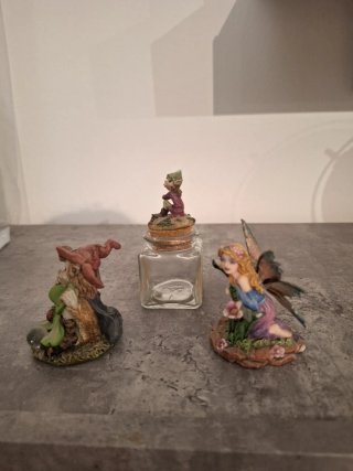 Set statuine fate e folletti
