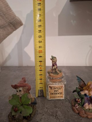 Set statuine fate e folletti