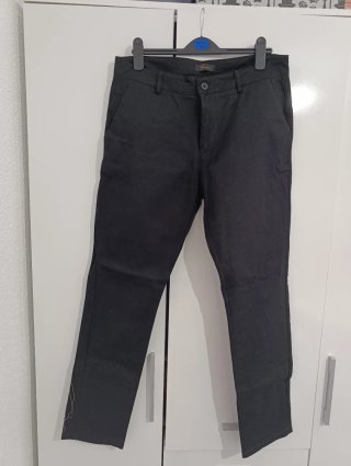 Pantalones Elegantes Hombre Negros