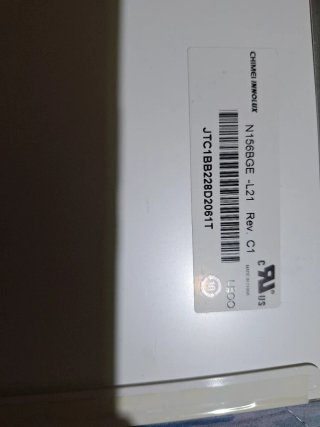 Display Chimei Innolux N156BGE-L21 Rev. C1