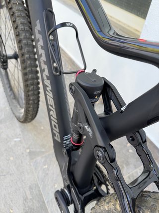 Bicicleta Montaña Doble Suspensión cuadro carbono