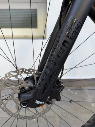 Bicicleta Montaña Doble Suspensión cuadro carbono