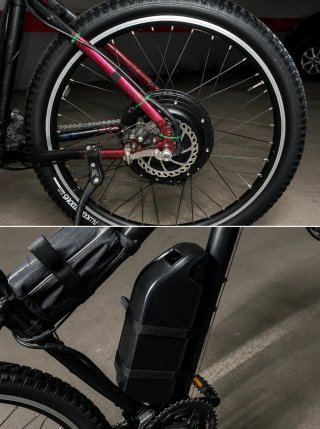 Bicicleta Eléctrica 48V 1000W
