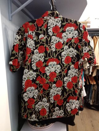 Camisa La Rocka di London Calaveras