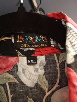 Camisa La Rocka di London Calaveras