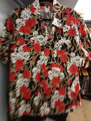 Camisa La Rocka di London Calaveras