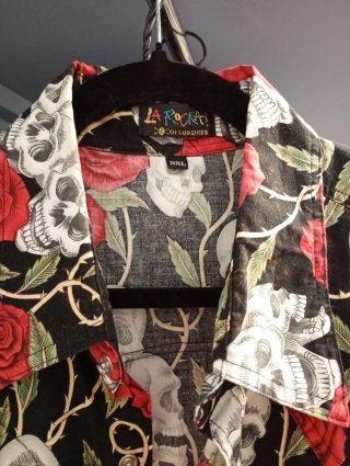 Camisa La Rocka di London Calaveras