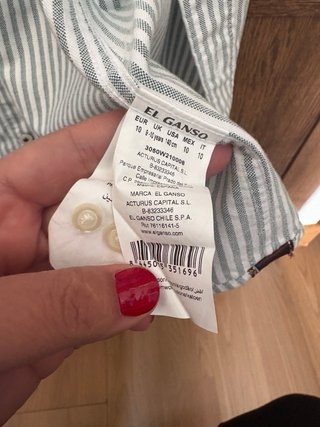 Camisa El Ganso niño rayas