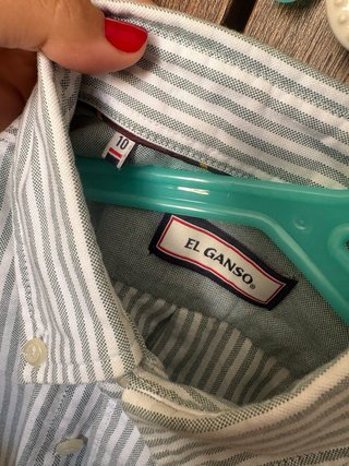Camisa El Ganso niño rayas