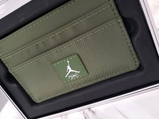 Cartera tarjetero Nike Jordan Flight verde nueva