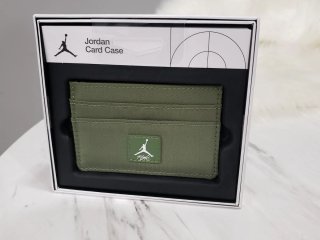 Cartera tarjetero Nike Jordan Flight verde nueva