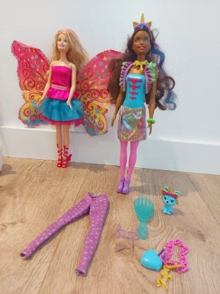 Lote 12 Muñecas Barbie + complementos