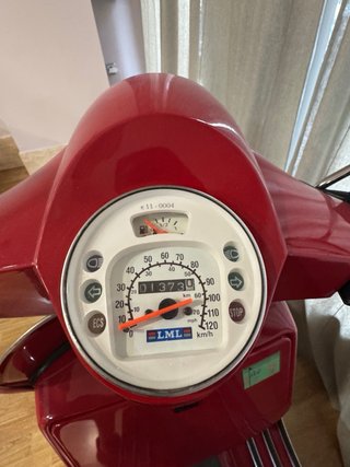 LML 125 Scooter Roja Manual