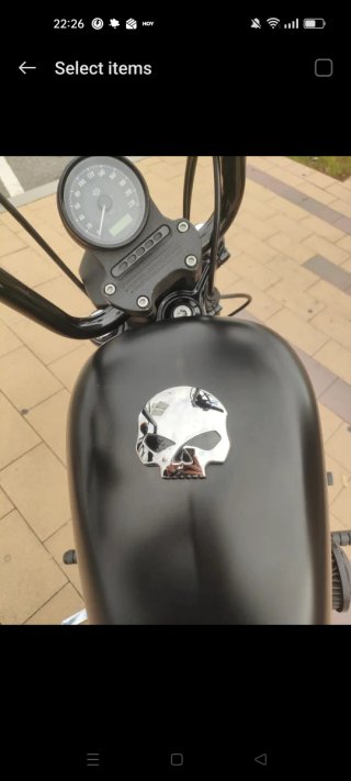 Harley Davidson Sportster Iron 883 Negro mate