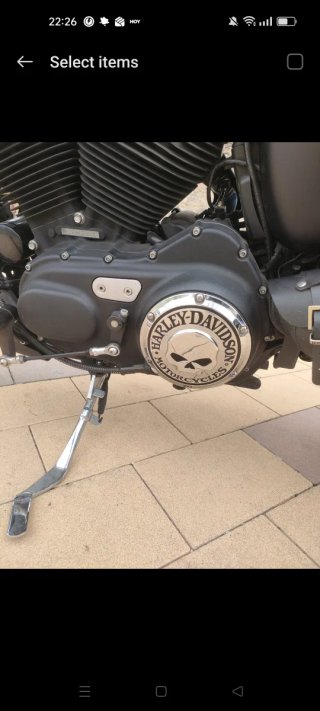 Harley Davidson Sportster Iron 883 Negro mate
